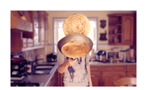 pancake-flipping