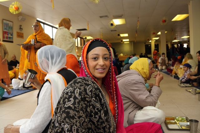 sikh, vaisakhi, gurdwara, indian, derby news, normanton